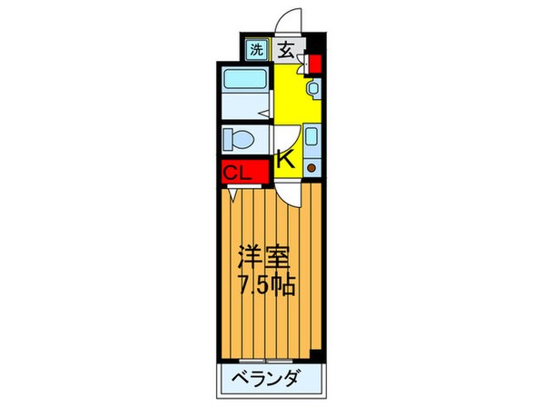 Ｍ　ＰＬＡＺＡ津田駅前１２番館の物件間取画像